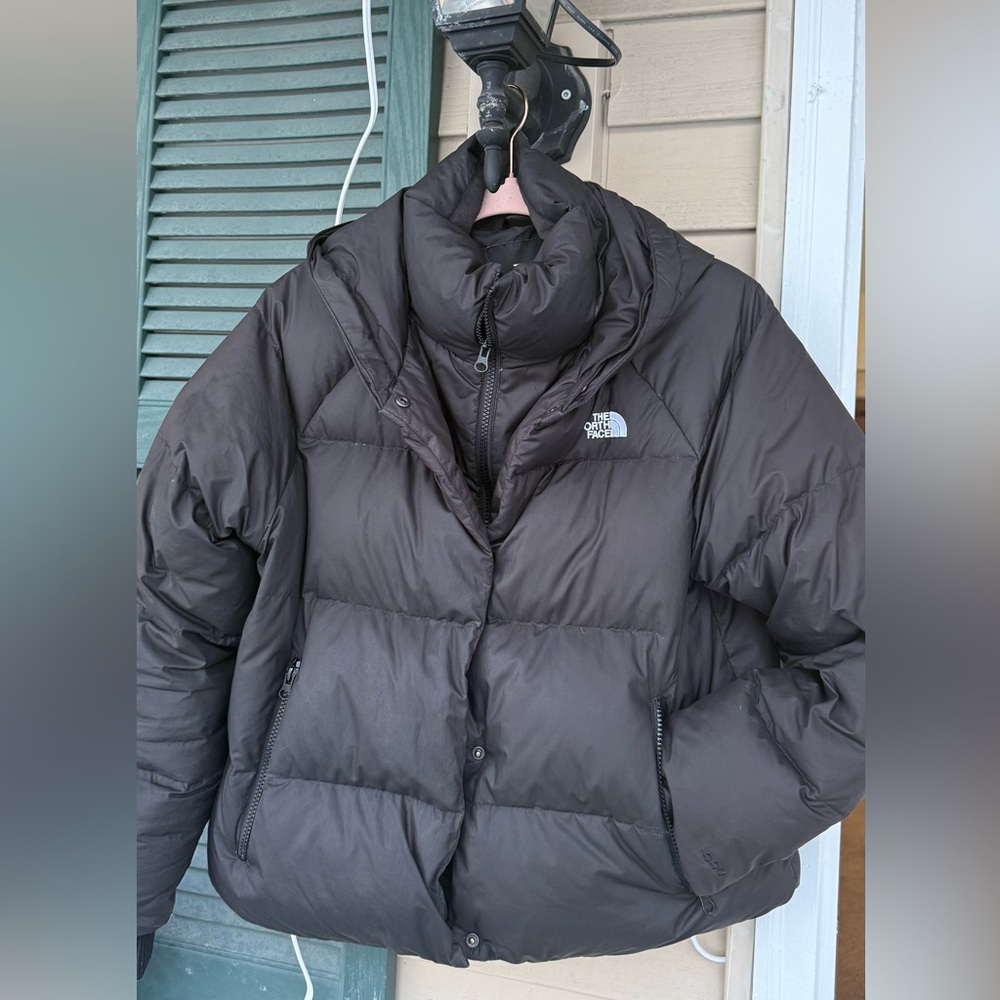 The North Face Dark Gray Puffer Jacket